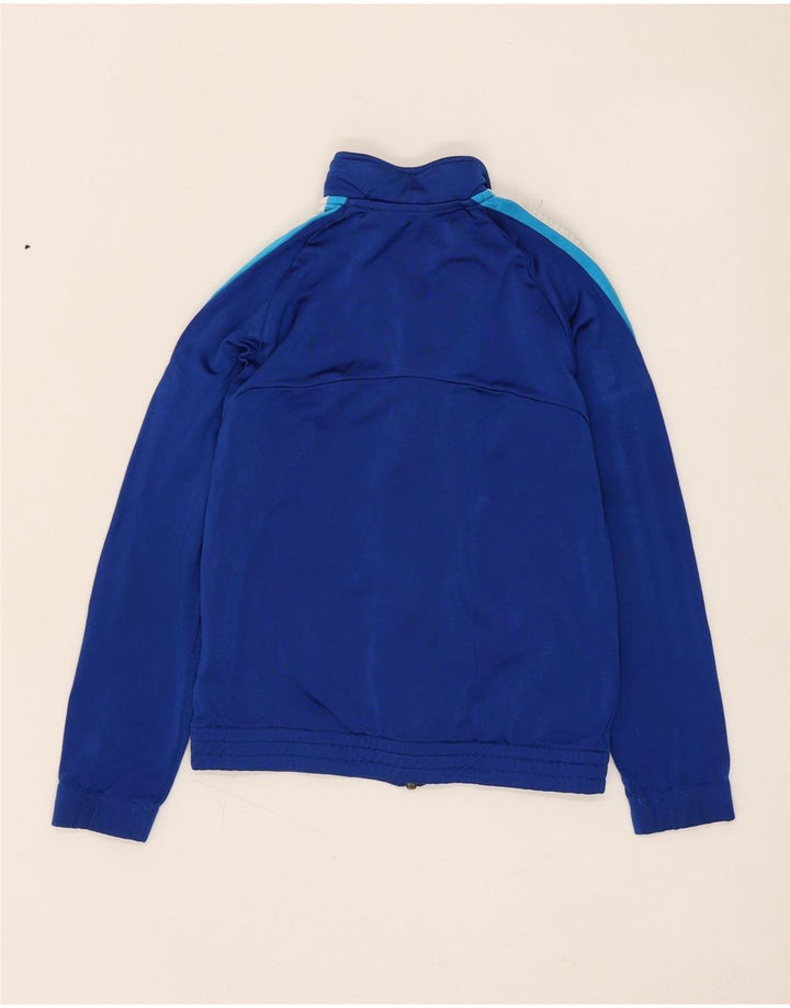 Adidas Jungen-Trainingsanzug-Top-Jacke, 9–10 Jahre, blaues Polyester