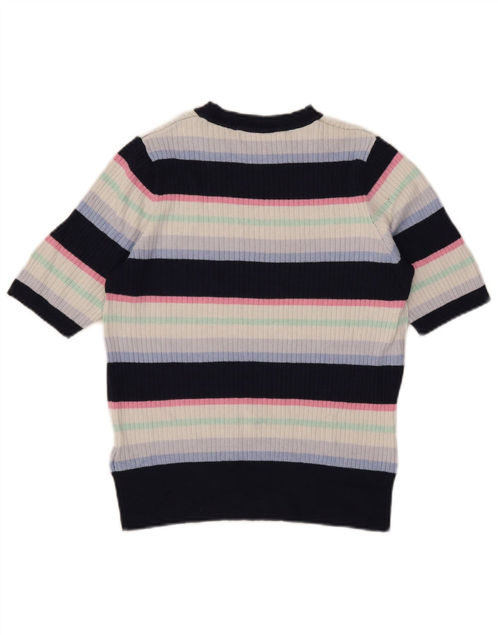 Marks & Spencer Damen-Pullover mit U-Boot-Ausschnitt, Gr. 14, mittleres Marineblau
