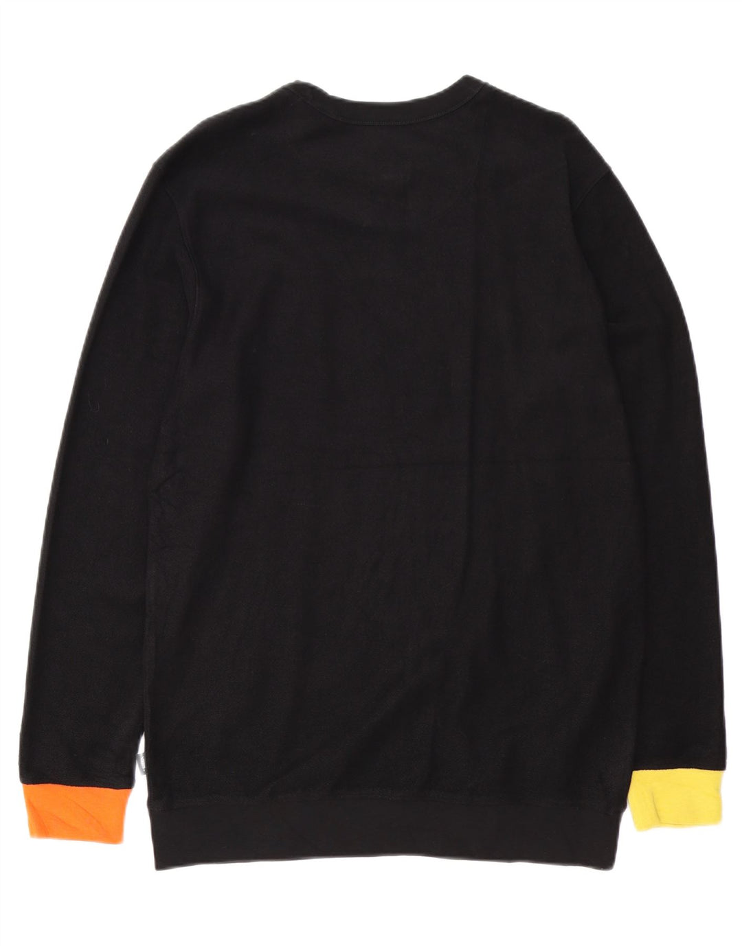 Vans Herren Grafik-Sweatshirt-Pullover aus mittelschwarzer Baumwolle