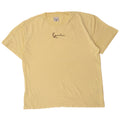 Karl Kani Herren-T-Shirt mit Grafik, mittelgelbe Baumwolle