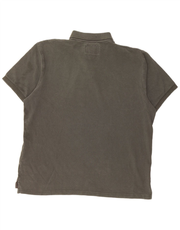 J. Crew Herren Poloshirt XL Grau Baumwolle