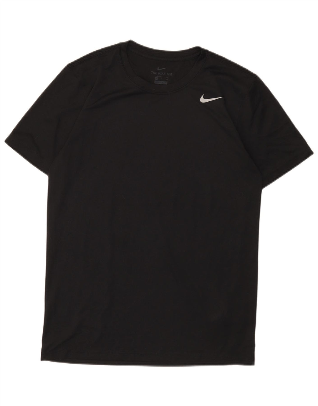 Nike Herren Dri Fit T-Shirt Top Small Schwarz Polyester