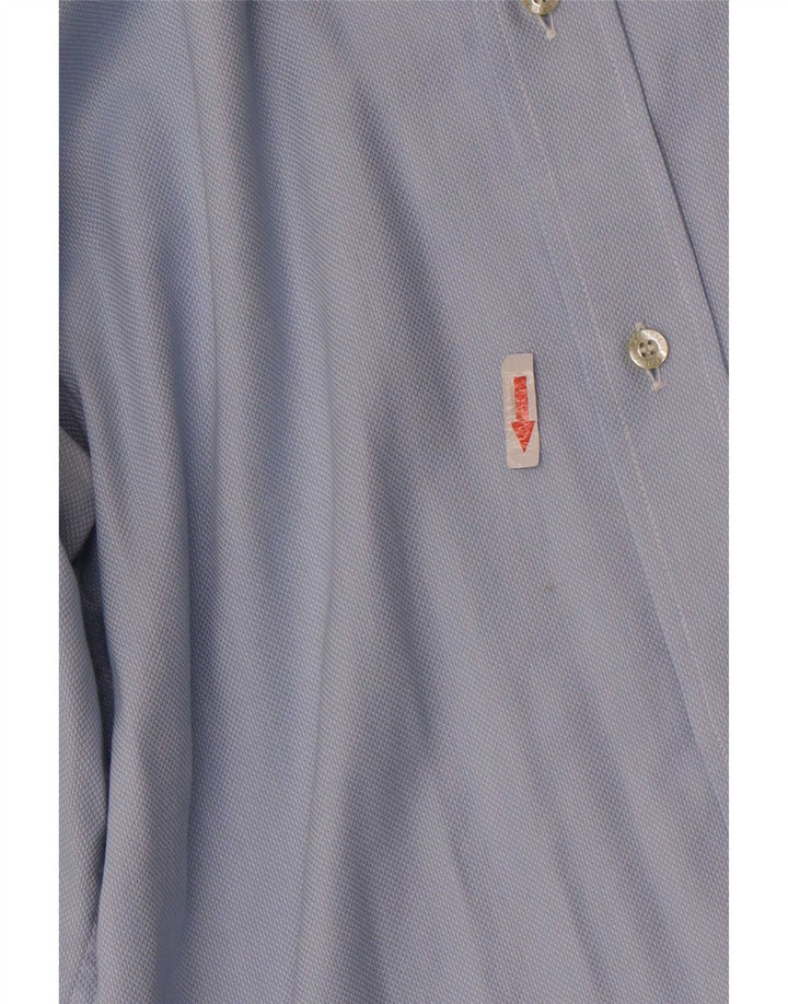 Lacoste Herrenhemd Größe 39 Mittelblau