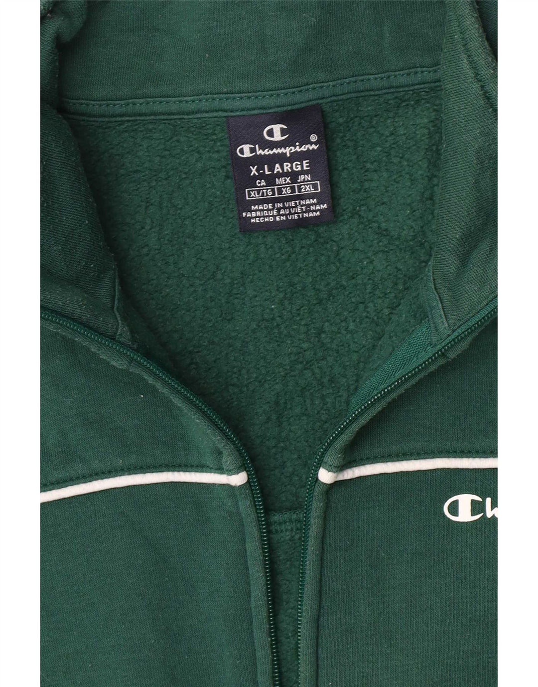 Champion Herren-Trainingsanzug-Oberteil, Jacke, XL, Grün