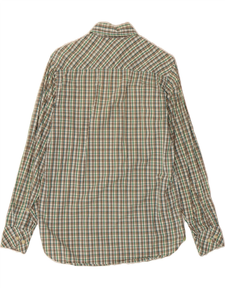 WRANGLER Mens Shirt Small Green Check Cotton Vintage Wrangler and Second-Hand Wrangler from Messina Hembry 