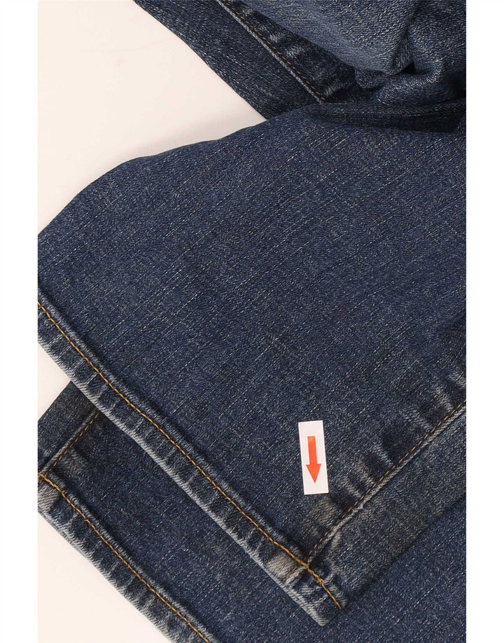 Gap Herren Straight Jeans W32 L32 Blaue Baumwolle