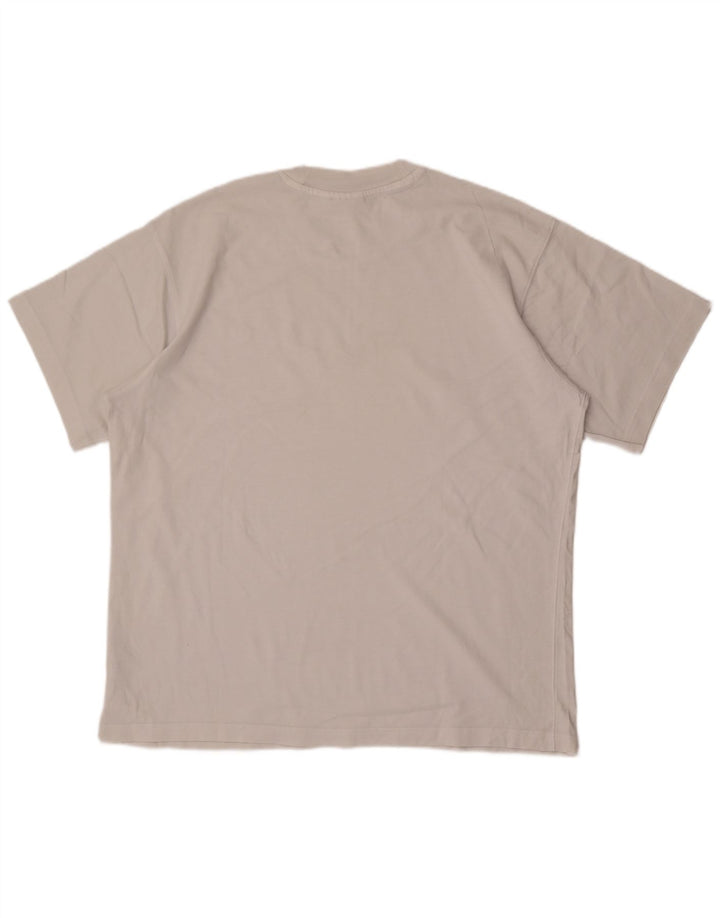 Adidas Herren T-Shirt Top Large Weiß Baumwolle