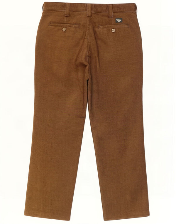 Dockers Gerade Cordhose für Herren, W33, L29, Khaki, Polyester