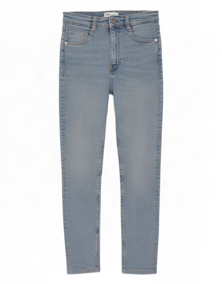 Zara Damen Slim Jeans EU 38 Small W28 L26 Blau