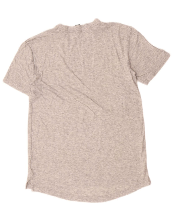 Adidas Herren Grafik T-Shirt Top Small Grey Meliert