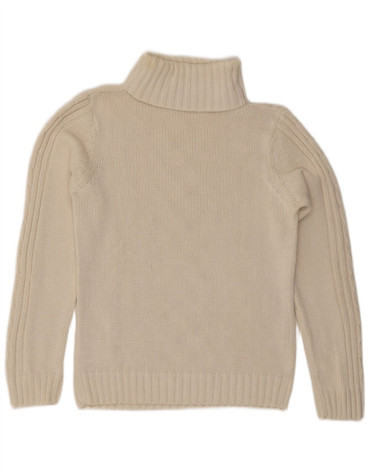 ESMARA Rollkragenpullover für Damen, UK 14, mittelgrau, aus Baumwolle