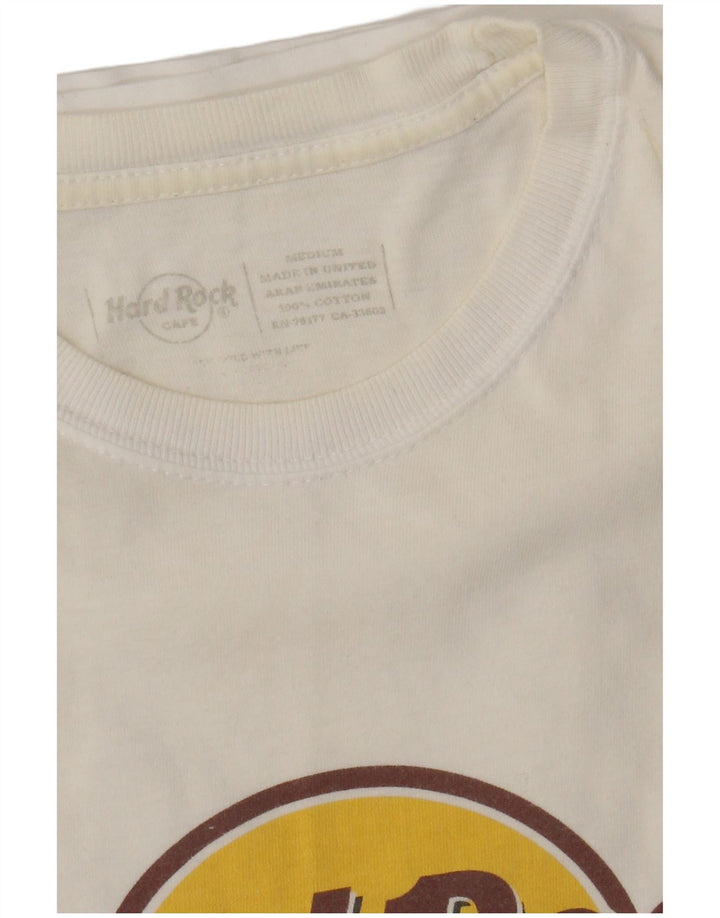 Hard Rock Cafe Herren-T-Shirt „Paris“ mit Grafik, mittelweiße Baumwolle
