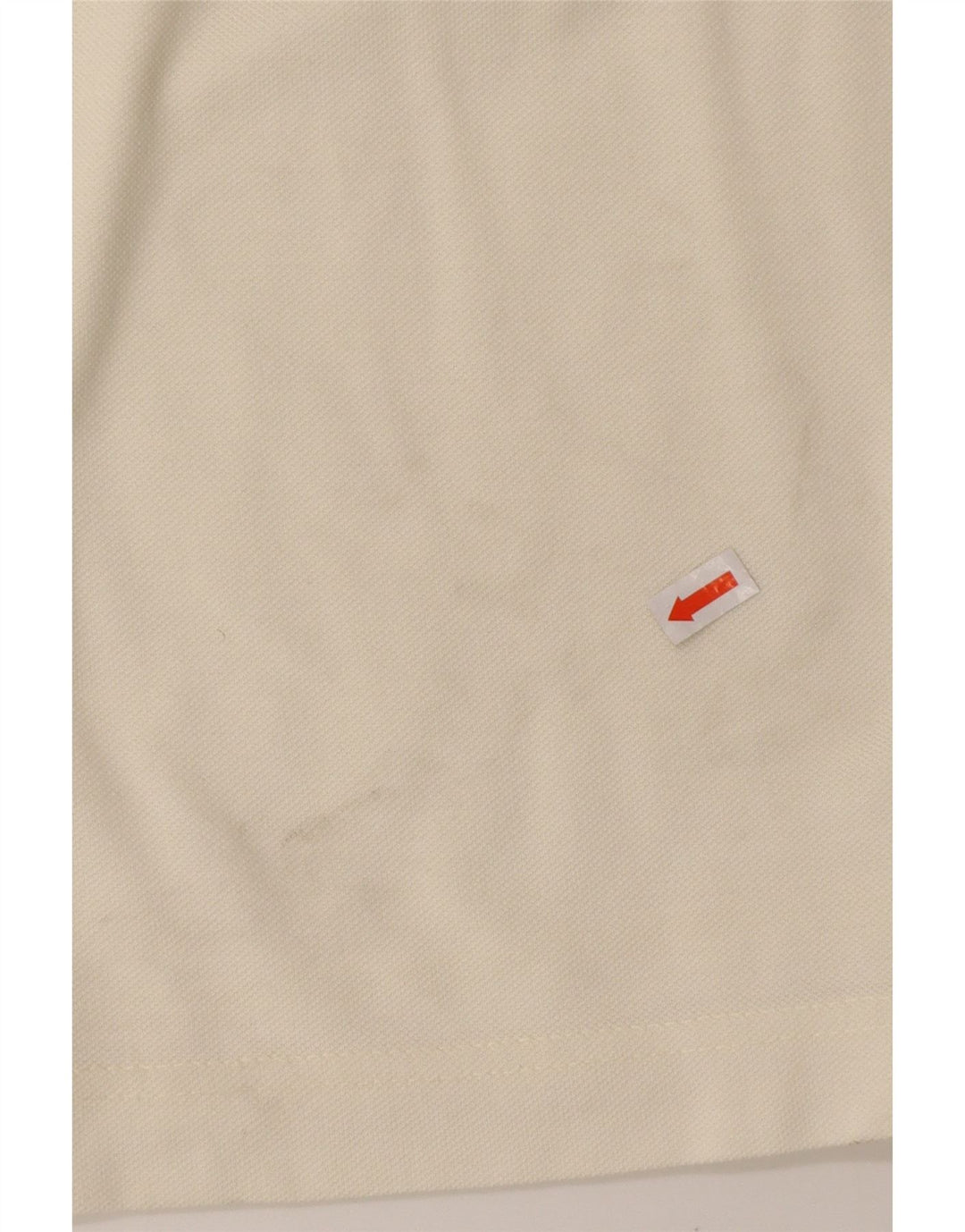 DIADORA Herren-Poloshirt, mittelgroß, cremefarbene Baumwolle