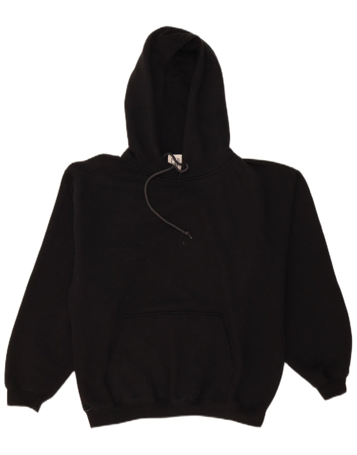 Gap Damen Übergroßer Kapuzenpullover UK 14 Mittelschwarzes Polyester