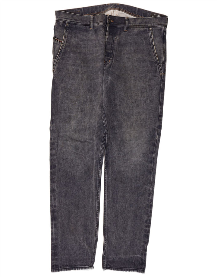 Diesel Herren Slim Jeans W36 L31 Marineblaue Baumwolle
