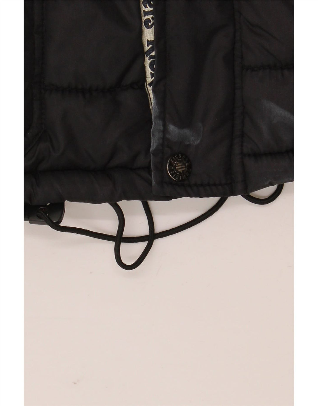 Kickers gepolsterte Herrenjacke UK 38 Mittelschwarzes Nylon