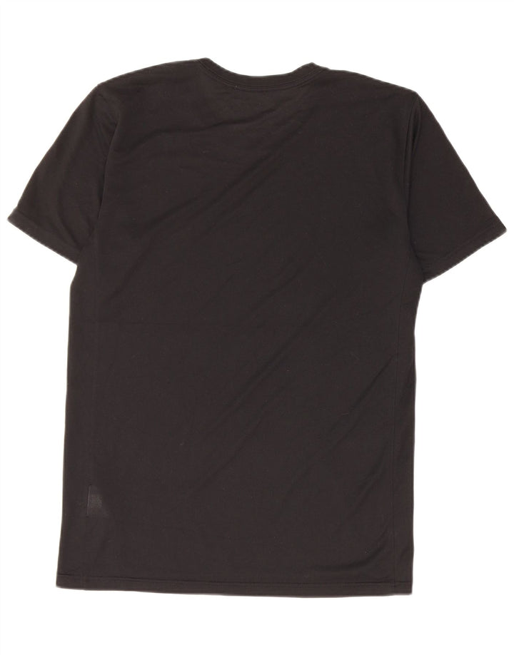 Nike Herren Dri Fit T-Shirt Top Small Schwarz Polyester