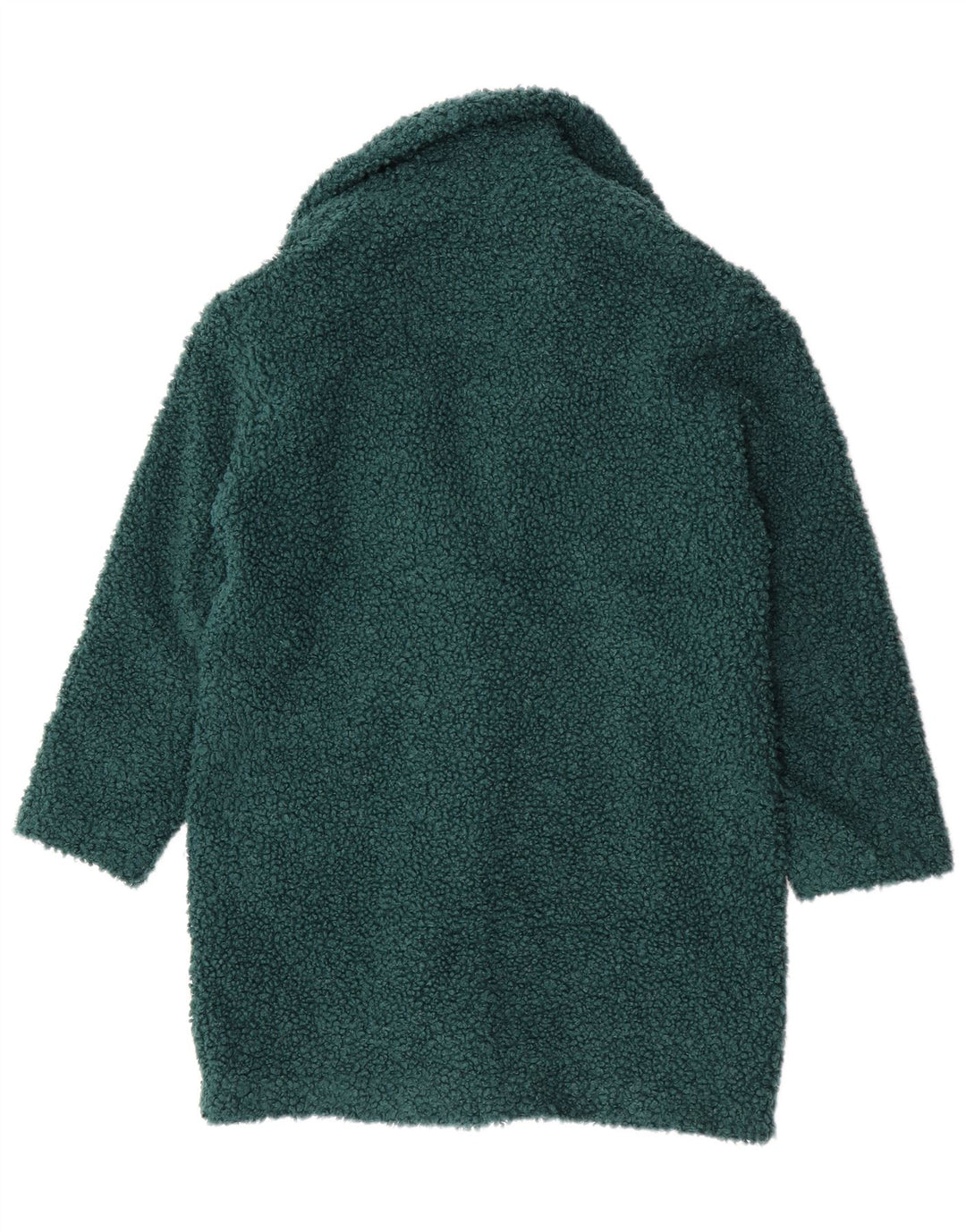 Marks & Spencer Damen Fleecemantel UK 12 Mittelgrün Polyester