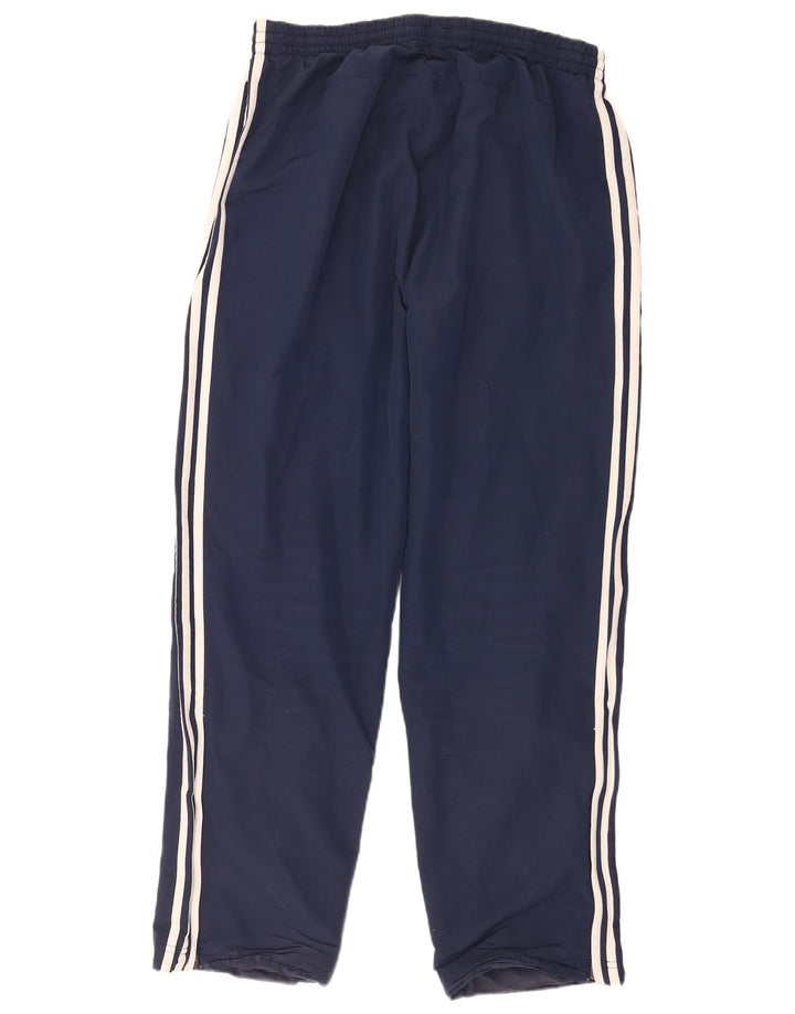 Adidas Herren-Trainingshose, groß, marineblau, Polyester
