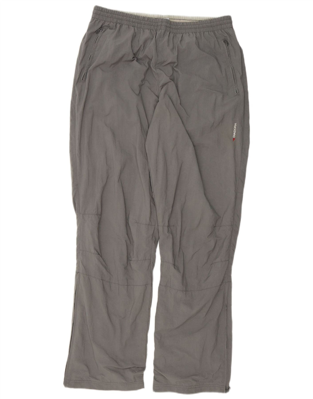 DIADORA Herren-Trainingshose, 2XL, grau, Polyester