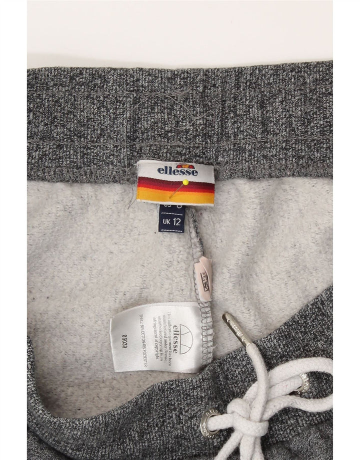Ellesse Damen-Trainingshose, Jogginghose, UK 12, Mittelgrau, Farbblock