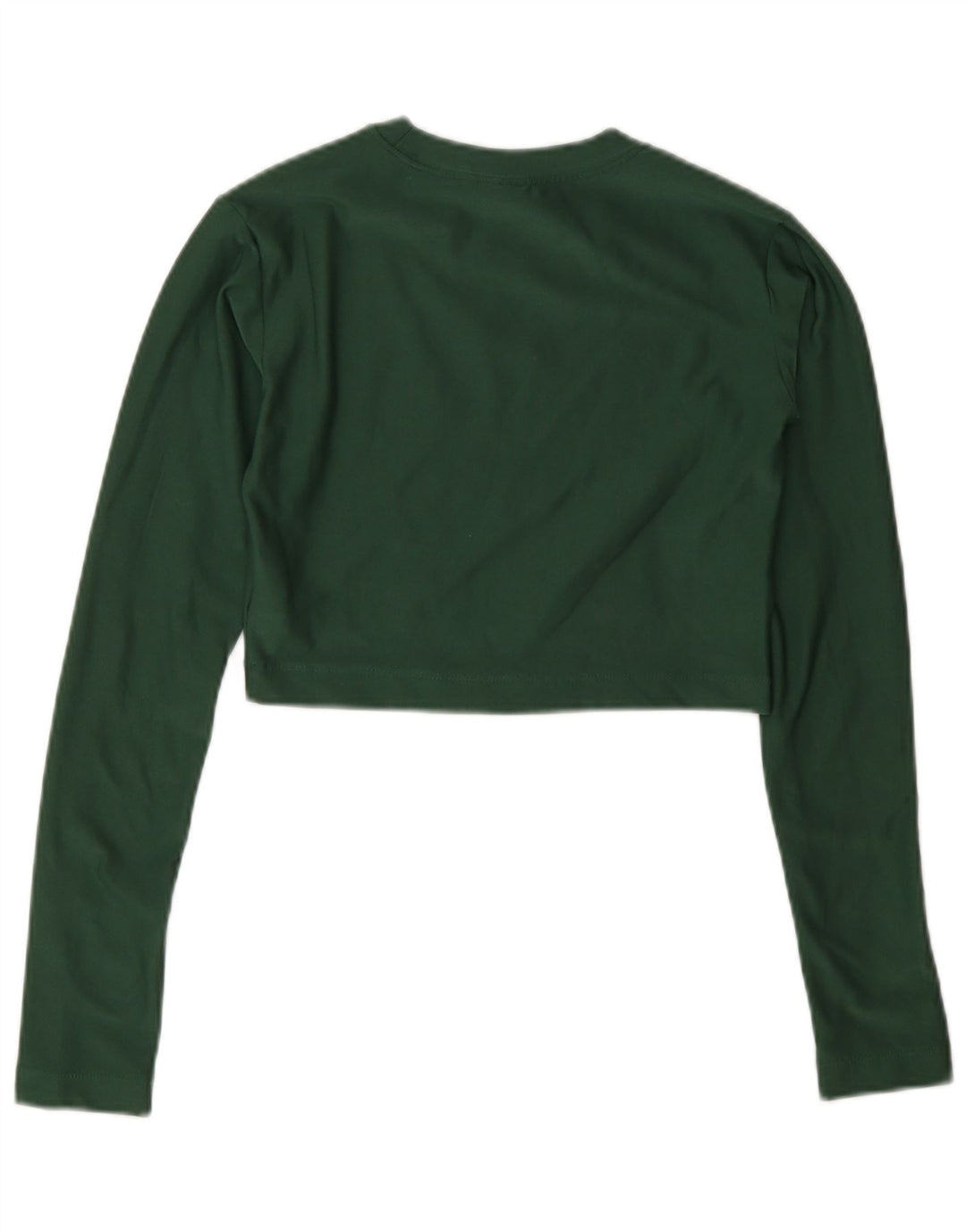 Nike Mädchen Crop Top Langarm 12–13 Jahre groß grün Polyester