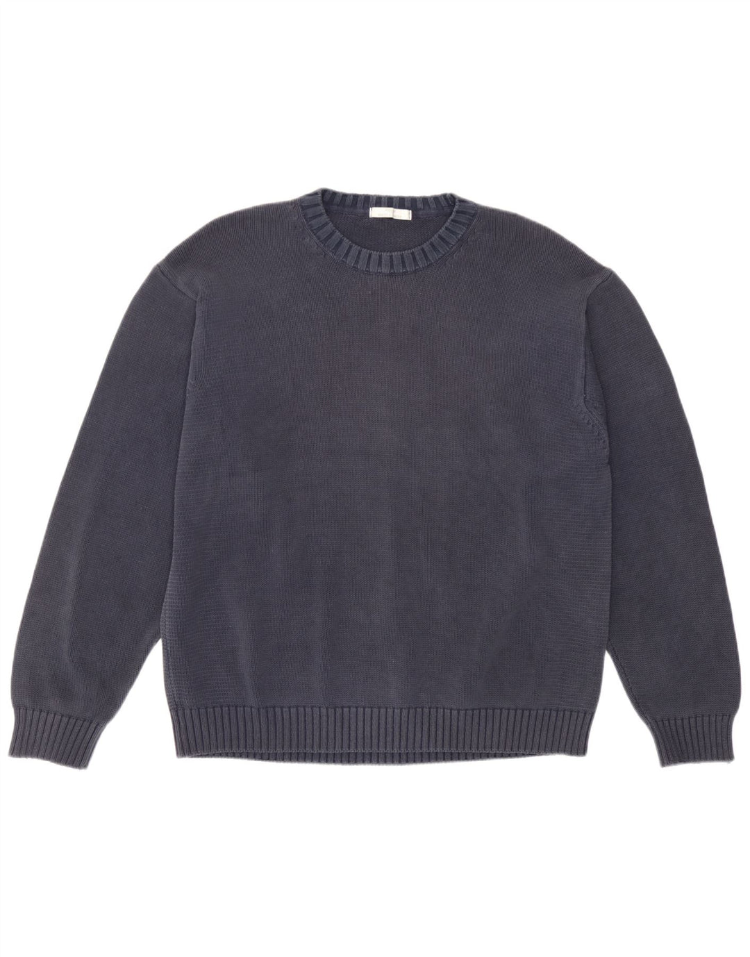 Marks & Spencer Herren St. Michael Pullover mit Rundhalsausschnitt XL Blau Klassisch