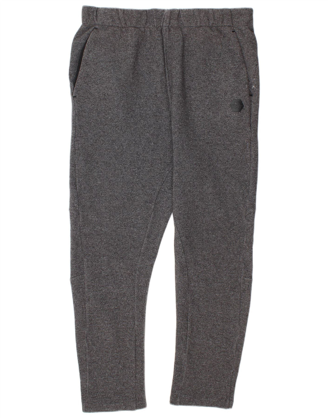 Quiksilver Herren-Trainingshose, großes grau meliertes Polyester