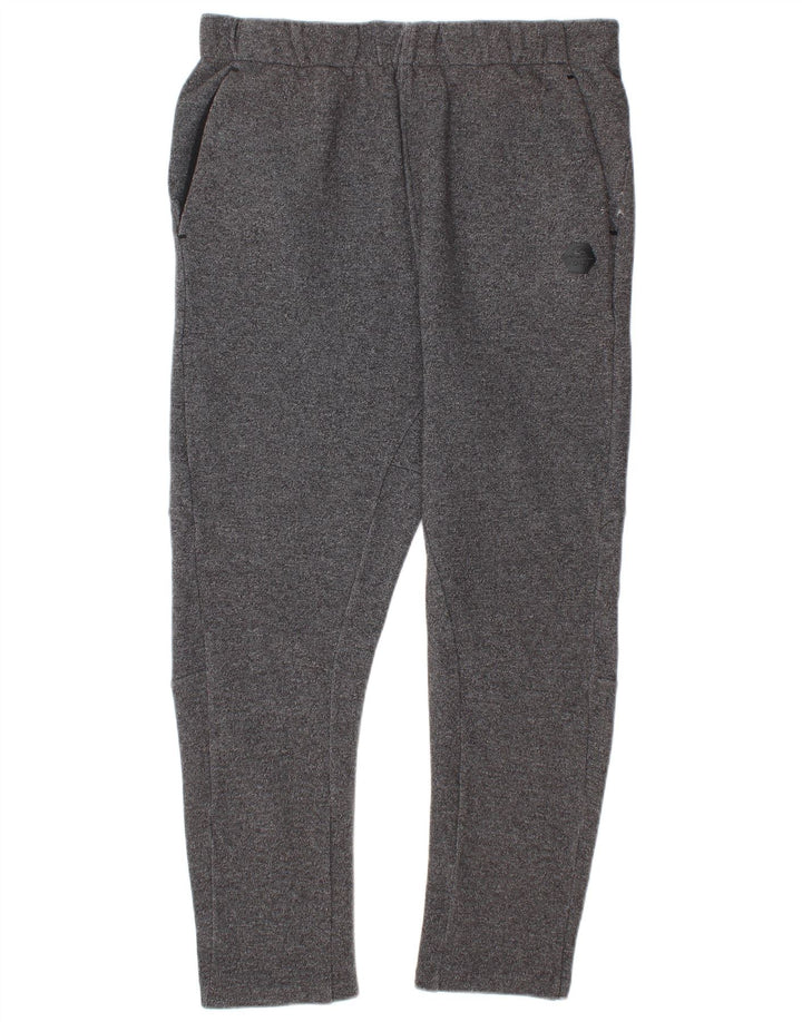 Quiksilver Herren-Trainingshose, großes grau meliertes Polyester