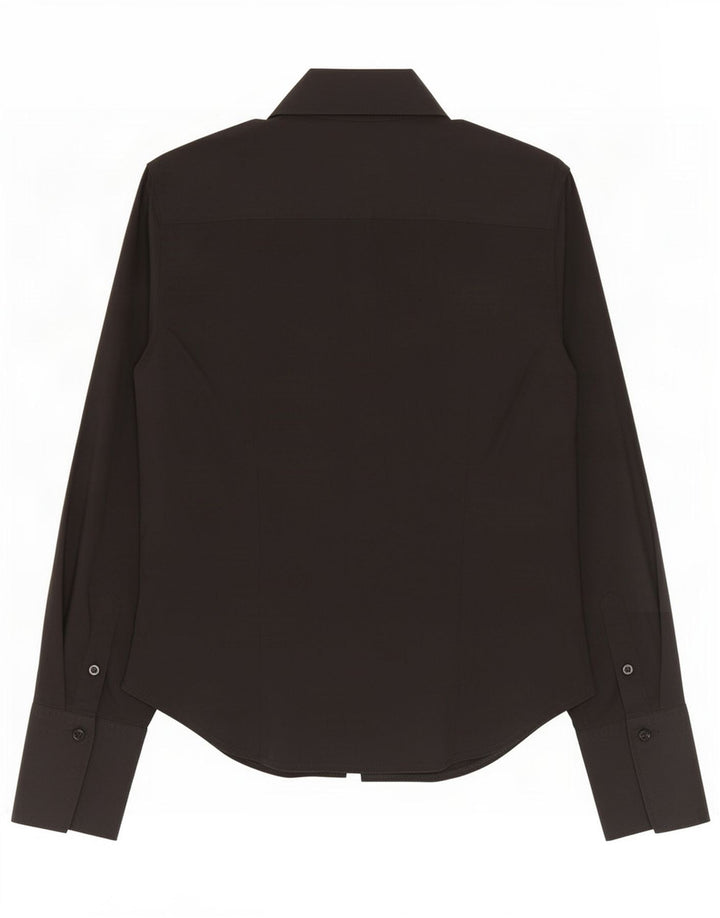 Benetton Damen-Hemd UK 16 Large Schwarz
