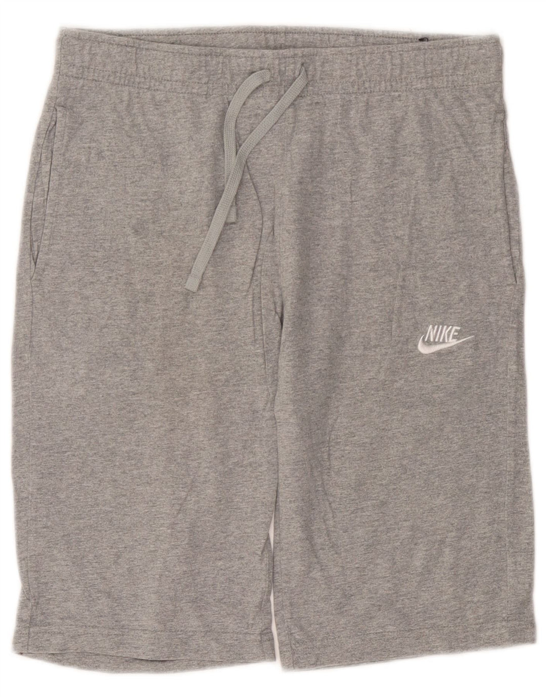 Nike Herren-Sportshorts, Größe S, graue Baumwolle