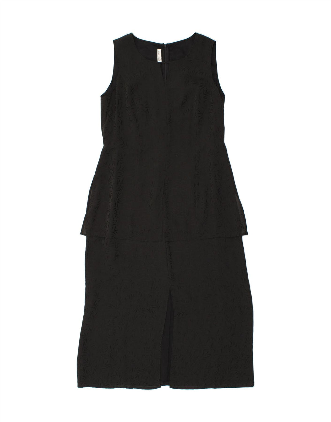 GERRY WEBER Womens Sleeveless Peplum Dress EU 42 Large Black Polyester Vintage Gerry Weber and Second-Hand Gerry Weber from Messina Hembry 