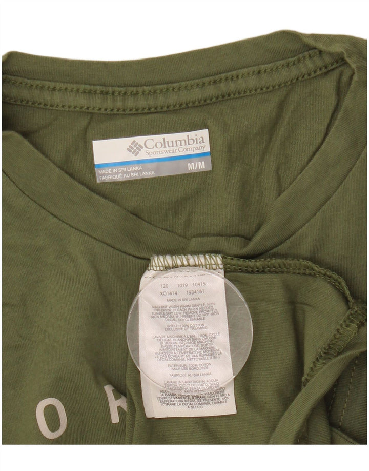 Columbia Herren-T-Shirt mit Grafik, mittlere Khaki-Baumwolle