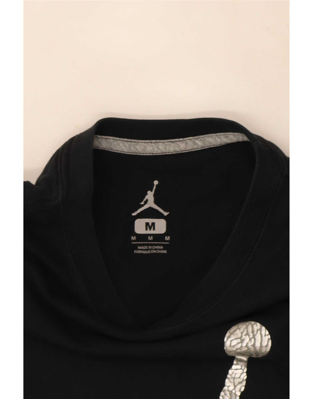 Jordan Herren-T-Shirt mit Grafik, mittelgroß, Schwarz