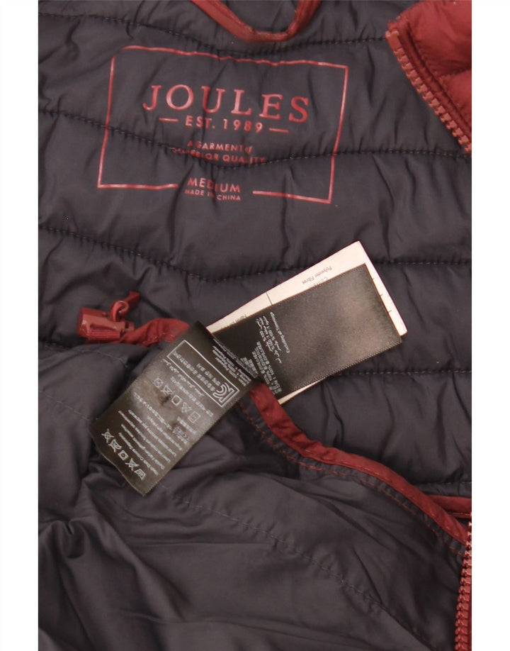 Joules Herren Wattierte Jacke UK 38 Medium Maroon Polyester