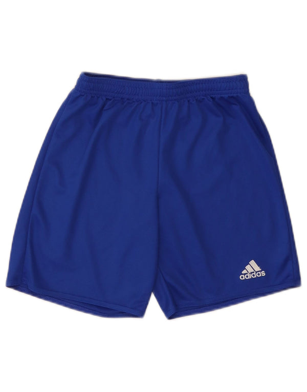 Adidas Jungen Aeroready Sportshorts 11–12 Jahre, blaues Polyester