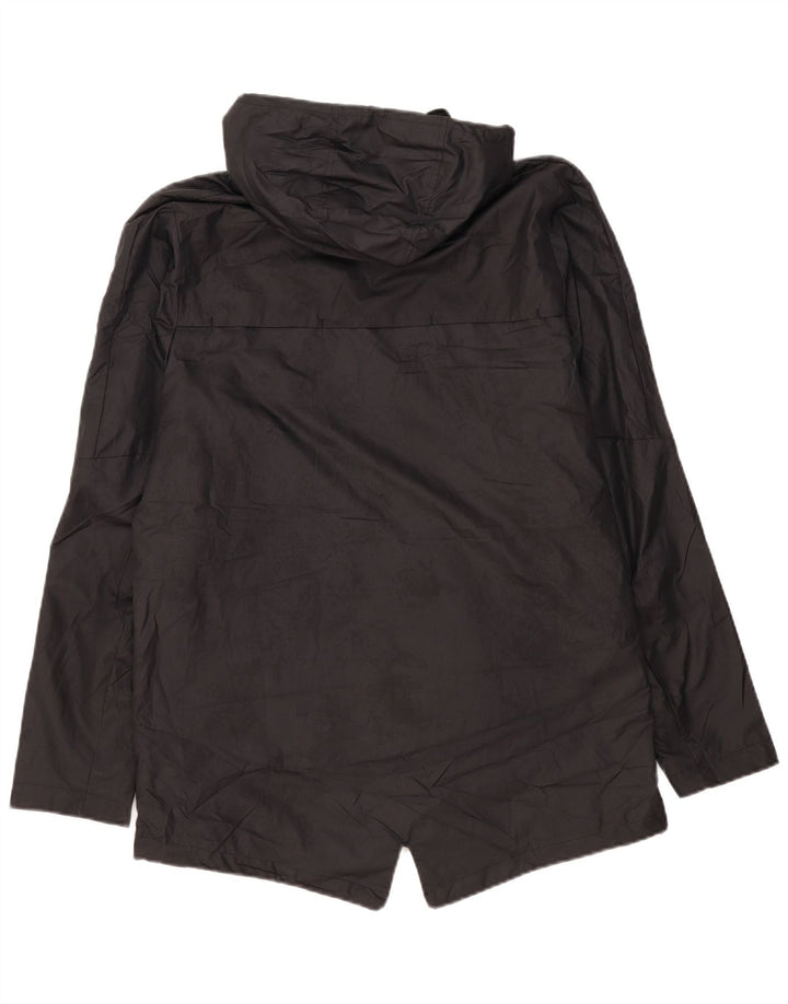 Nike Herren-Regenjacke mit Kapuze, UK 40, Größe L, Schwarz, Polyester
