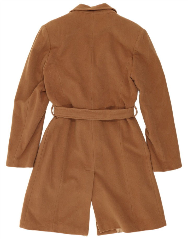 Vintage Damen Mantel IT 48 XL Braune Wolle