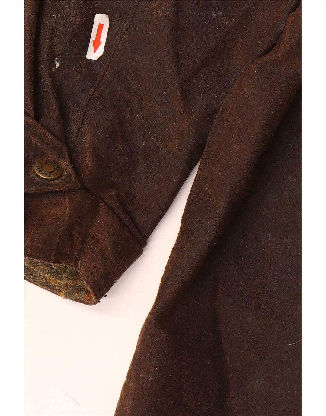 Toggi Damen Übergroßer gewachster Baumwollmantel UK 16 Large Braun