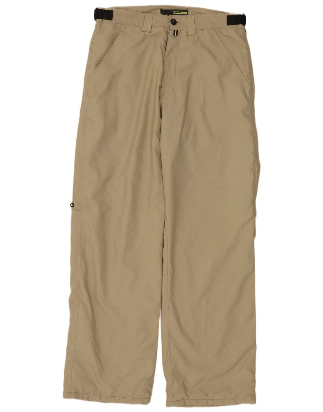 Weipper Herren gerade Cargohose IT 48 Medium W33 L30 Beige Polyester