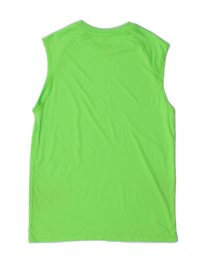 STARTER Boys Vest Top 13-14 Years 2XL Green Polyester Vintage Starter and Second-Hand Starter from Messina Hembry 