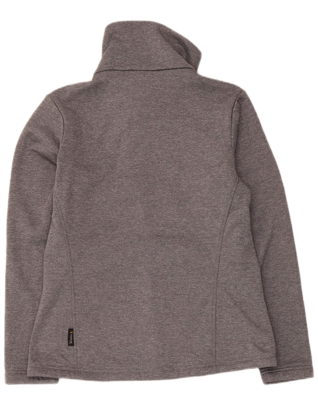 Jack Wolfskin Damen Trainingsanzug Top Jacke UK 14 Mittelgrau fleckig
