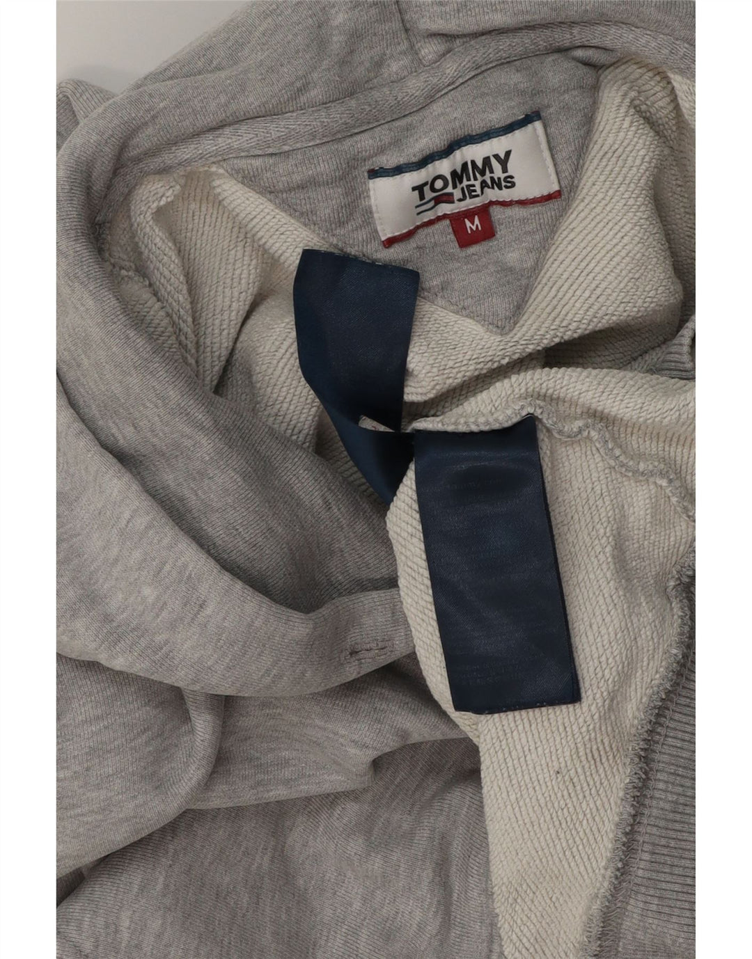 Tommy Hilfiger Herren-Kapuzenpullover aus mittelgrauer Baumwolle
