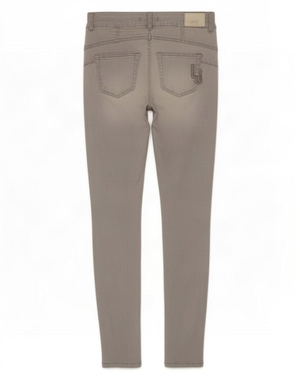 Liu Jo Damen Skinny Jeans W26 L29 Grau