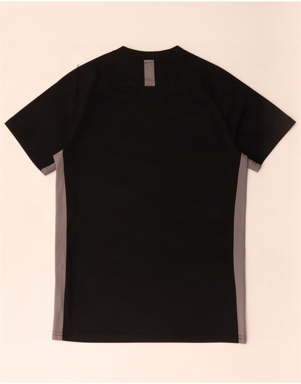 Nike Herren Dri Fit T-Shirt Top Small Schwarz Colourblock Polyester