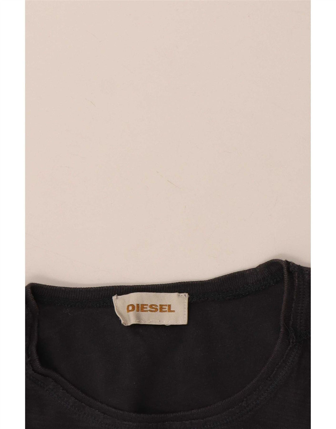 Diesel Herren T-Shirt Top Medium Marineblau meliert