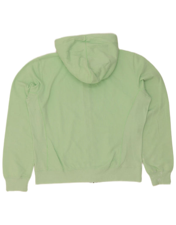 Champion Womens Heritage Classics Zip Hoodie Sweater UK 16 Large Green