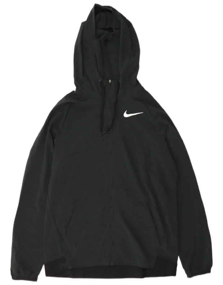 Nike Herren-Trainingsanzug mit Dri-Fit-Grafik, mittelgroß, Marineblau, Farbblock