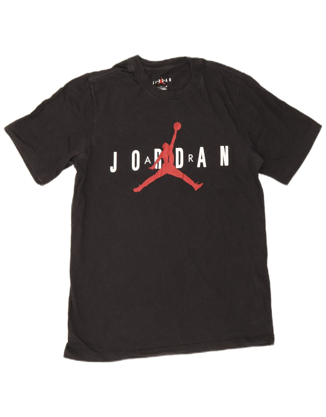 Jordan Herren-T-Shirt mit Grafik, Größe S, schwarze Baumwolle