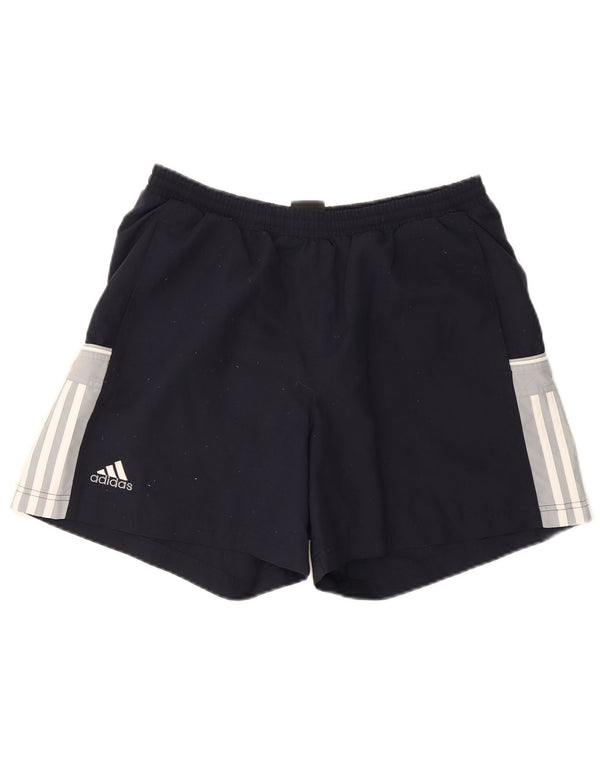 Adidas Herren Sportshorts Medium Marineblau Colourblock Polyester
